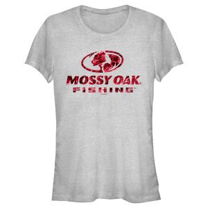 Junior_s Mossy Oak Red Water Fishing Logo T-Shirt