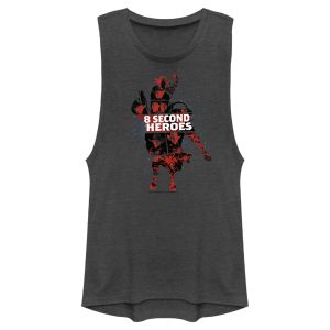 Junior_s Professional Bull Riders 8 Second Heroes Collage Festival Muscle Tee