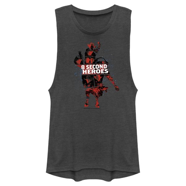 Junior_s Professional Bull Riders 8 Second Heroes Collage Festival Muscle Tee