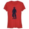 Junior_s Professional Bull Riders Distressed Cowboy Silhouette T-Shirt