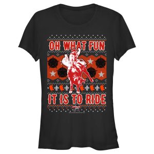 Junior_s Professional Bull Riders Oh What Fun it is to Ride Sweater Print T-Shirt