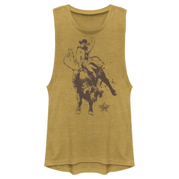 Junior_s Professional Bull Riders Ride the Line Sketch Festival Muscle Tee