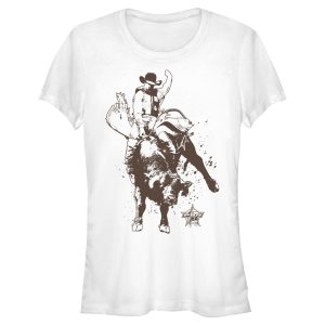 Junior_s Professional Bull Riders Ride the Line Sketch T-Shirt