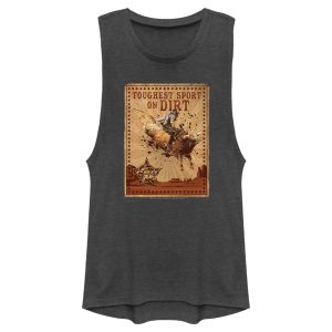 Junior_s Professional Bull Riders Toughest Sport on Dirt Festival Muscle Tee