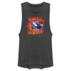 Junior_s Professional Bull Riders Toughest Sport on Dirt Paint Splatter Festival Muscle Tee