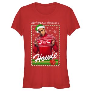 Junior’s Backstreet Boys Howie All I Want for Christmas T-Shirt