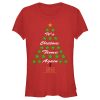 Junior’s Backstreet Boys It’s Christmas Time Again T-Shirt