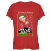 Junior’s Backstreet Boys Nick All I Want for Christmas T-Shirt