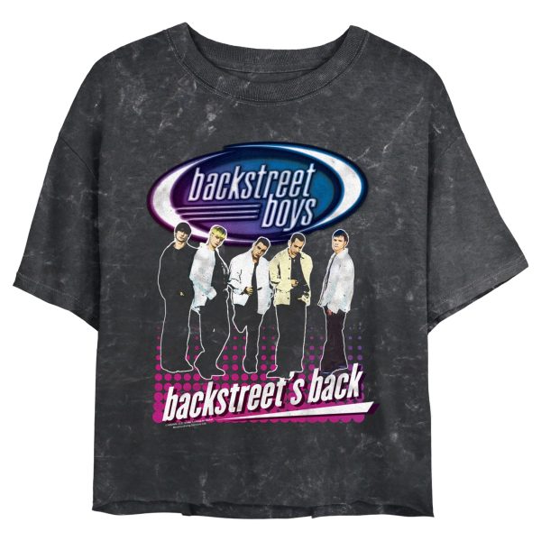 Junior’s Backstreet Boys Retro Backstreet’s Back T-Shirt