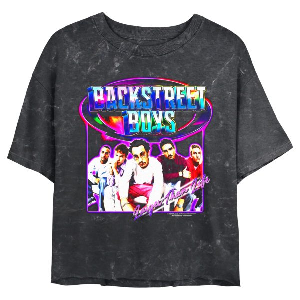 Junior’s Backstreet Boys Retro Larger Than Life T-Shirt