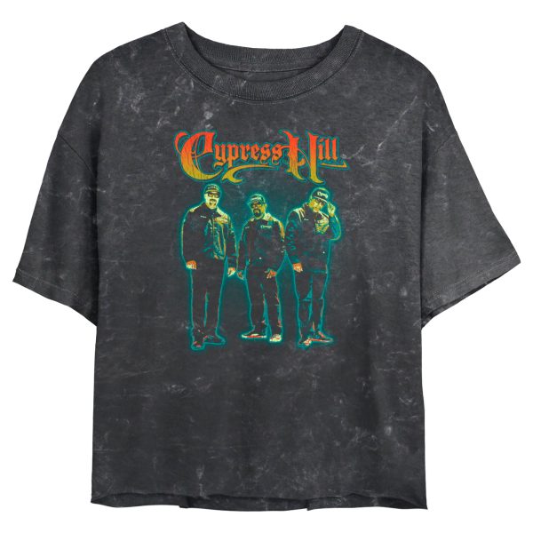 Junior’s Cypress Hill Retro Trio Logo T-Shirt