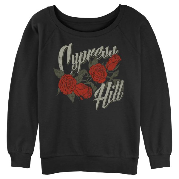 Junior’s Cypress Hill Roses Logo Sweatshirt