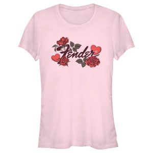 Junior’s Fender Valentine Hearts and Roses T-Shirt