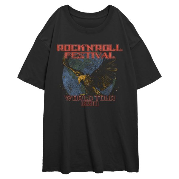 Junior’s Lost Gods Distressed 1990 Rock Festival T-Shirt