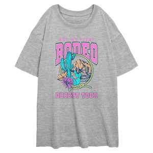 Junior’s Lost Gods Not My First Rodeo Desert Tour T-Shirt