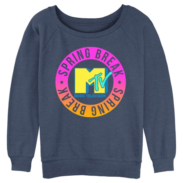 Junior’s MTV Spring Break Circle Sweatshirt