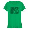 Junior’s MTV St. Patrick’s Day Shamrock Fill Logo T-Shirt