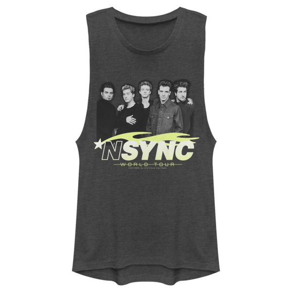 Junior’s NSYNC World Tour Poster Festival Muscle Tee