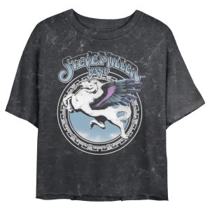 Junior’s Steve Miller Band Pegasus Classic Logo T-Shirt