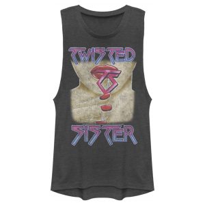 Junior’s Twisted Sister Lollipop Festival Muscle Tee