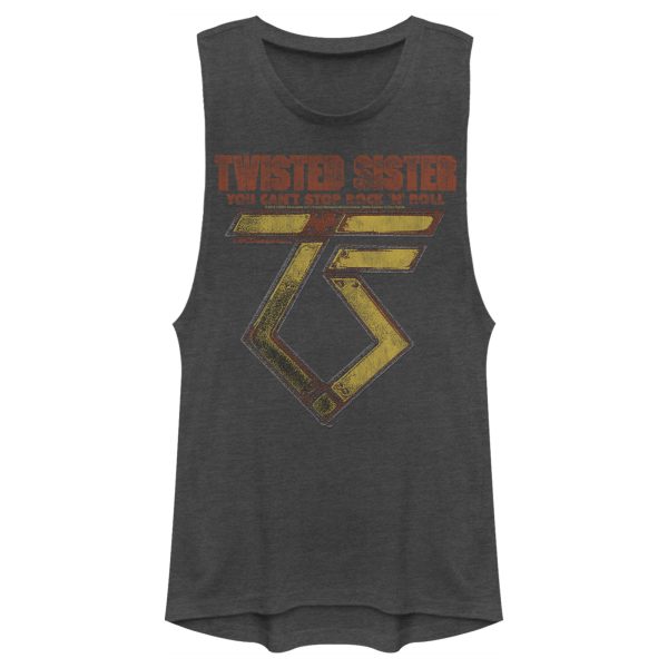 Junior’s Twisted Sister You Can’t Stop Rock ‘N’ Roll Festival Muscle Tee