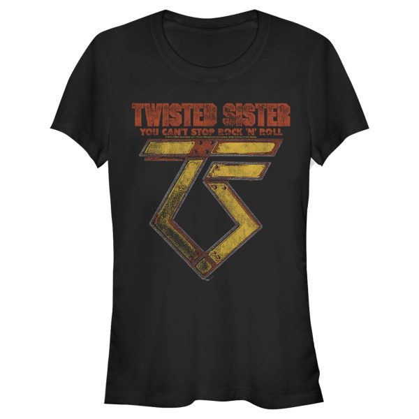 Junior’s Twisted Sister You Can’t Stop Rock ‘N’ Roll T-Shirt