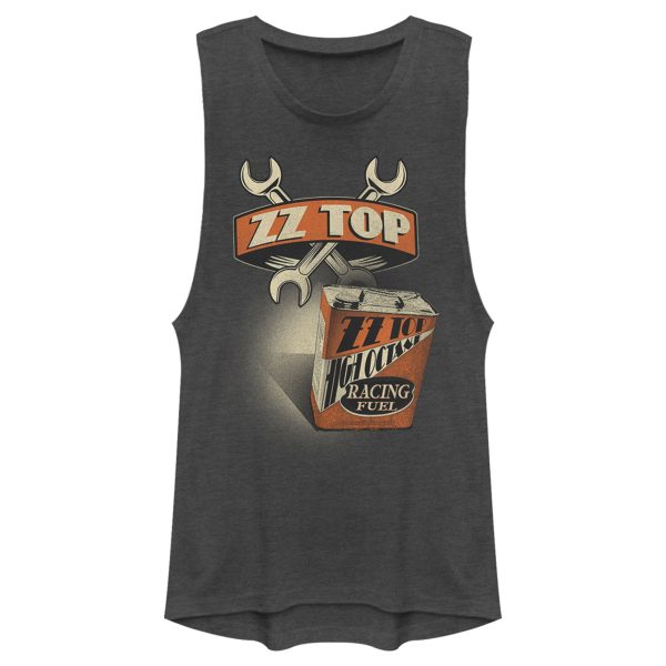 Junior’s ZZ TOP High Octane Racing Fuel Festival Muscle Tee