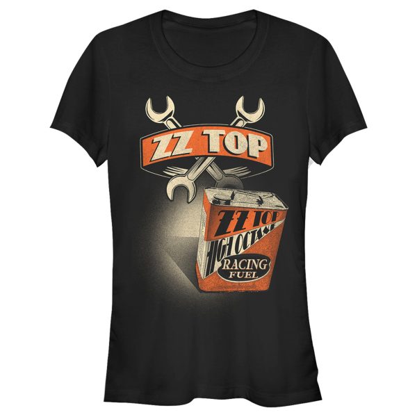 Junior’s ZZ TOP High Octane Racing Fuel T-Shirt