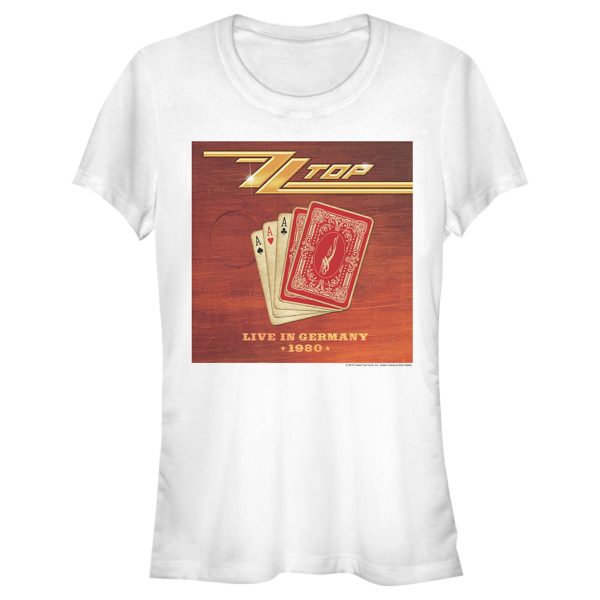 Junior’s ZZ TOP Live in Germany T-Shirt