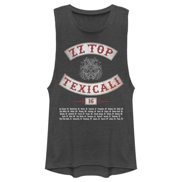 Junior’s ZZ TOP Texicali Festival Muscle Tee