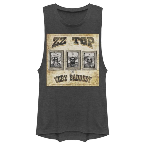 Junior’s ZZ TOP The Very Baddest Festival Muscle Tee