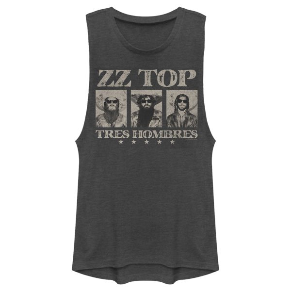 Junior’s ZZ TOP Tres Hombres Festival Muscle Tee