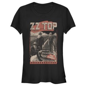 Junior’s ZZ TOP Tres Hombres Poster T-Shirt