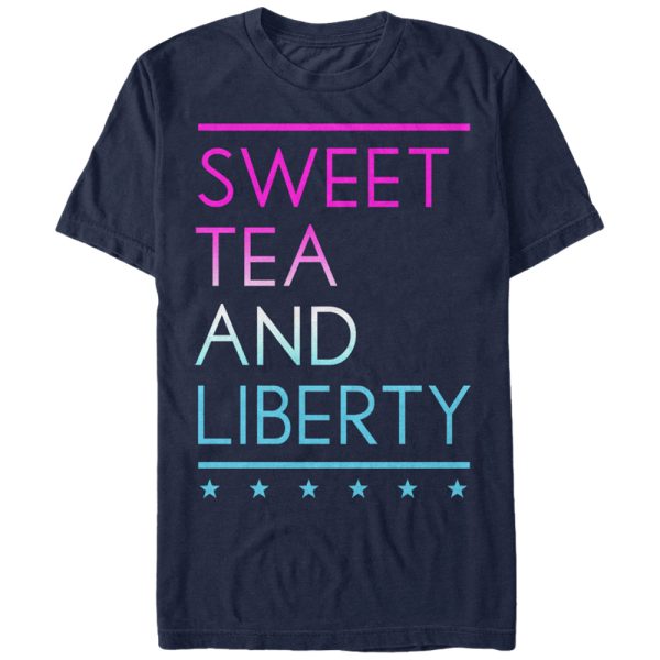 Men_s CHIN UP 4th of July Sweet Tea and Liberty T-Shirt