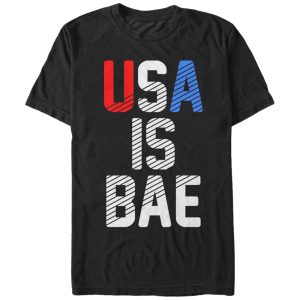 Men_s CHIN UP 4th of July USA is BAE T-Shirt