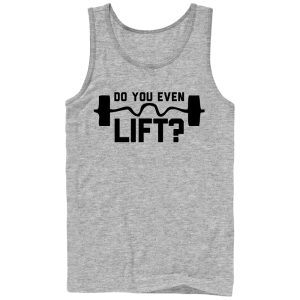 Men_s CHIN UP Do You Even Lift Tank Top