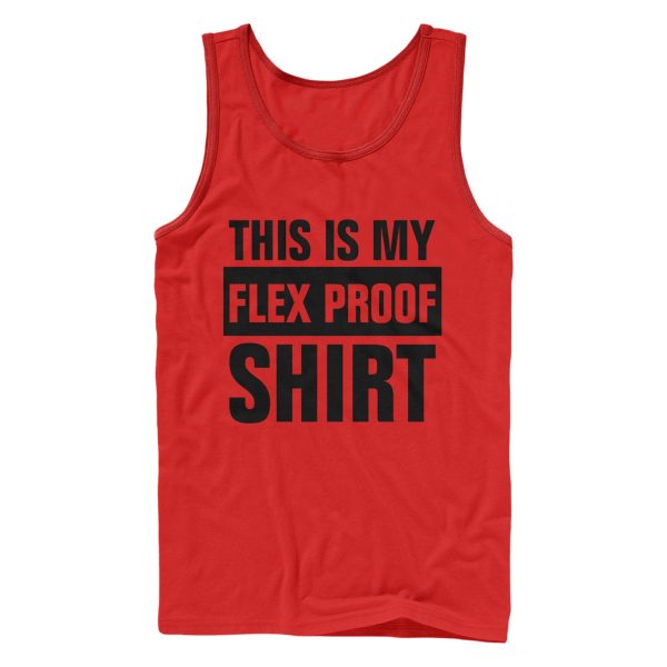 Men_s CHIN UP Flex Proof Tank Top