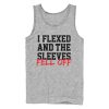 Men_s CHIN UP Flex Your Sleeves Off Tank Top