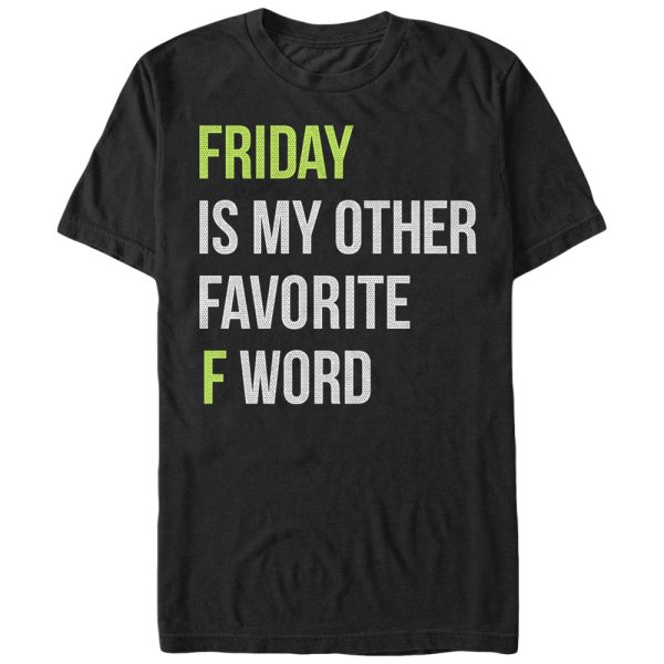 Men_s CHIN UP Friday is My Other Favorite F Word T-Shirt