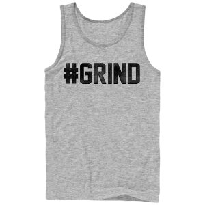 Men_s CHIN UP Hashtag Grind Tank Top