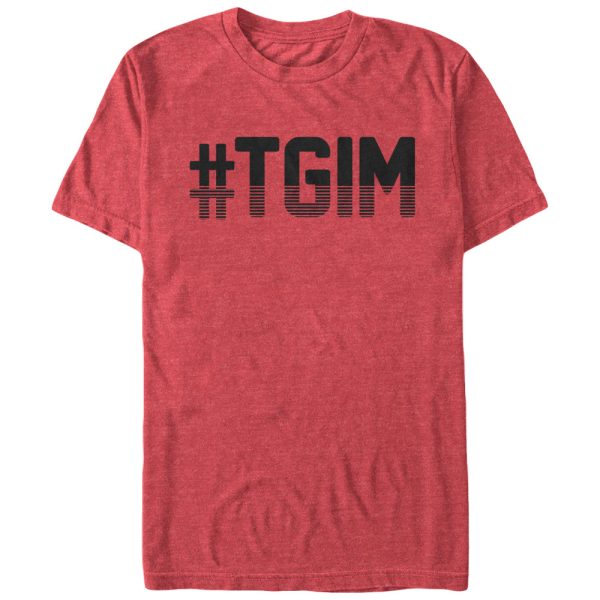 Men_s CHIN UP Hashtag TGIM T-Shirt