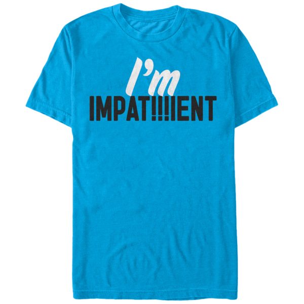 Men_s CHIN UP I Am Impatient T-Shirt