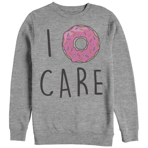 Men_s CHIN UP I Donut Care Sweatshirt