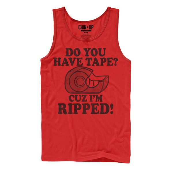 Men_s CHIN UP I_m Ripped Tank Top