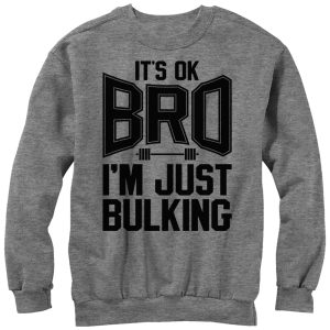 Men_s CHIN UP Just Bulking Sweatshirt