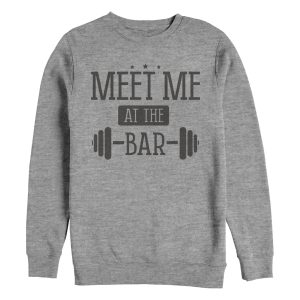 Men_s CHIN UP Meet at Bar Stars Sweatshirt