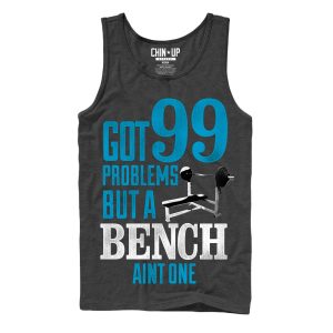 Men_s CHIN UP Ninety Nine Problems Tank Top