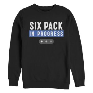 Men_s CHIN UP Six Pack in Progress Sweatshirt