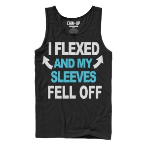 Men_s CHIN UP Sleeves Fell Off Tank Top