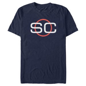 Men_s ESPN Sports Center Red Circle Logo T-Shirt